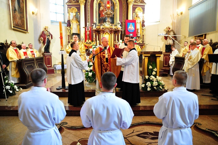 Święcenia diakonatu w parafii Turobin