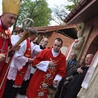 Poświęcenie figur w Panteonie Świętych i Błogosławionych