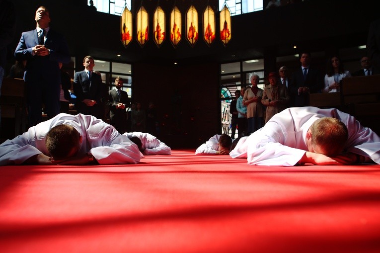 Święcenia diakonatu w parafii św. Andrzeja Boboli w Lublinie