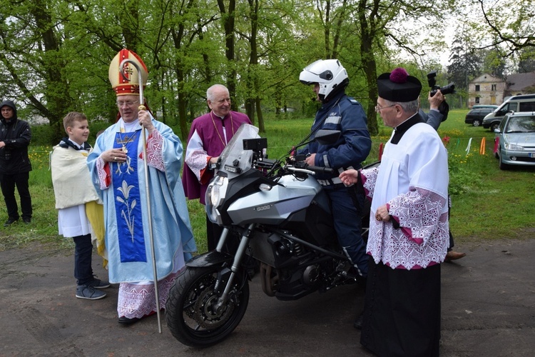 Powitanie ikony MB Częstochowskiej w Imielnie