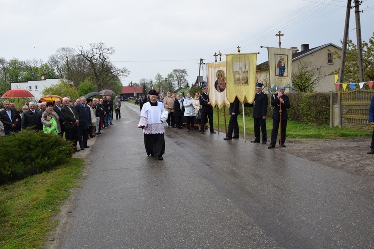 Powitanie ikony MB Częstochowskiej w Imielnie