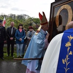 Powitanie ikony MB Częstochowskiej w Imielnie