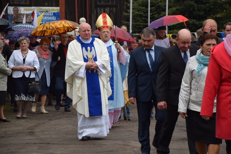 Powitanie ikony MB Częstochowskiej w Imielnie