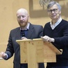 Ulf Ekman (z prawej) w Cieszynie