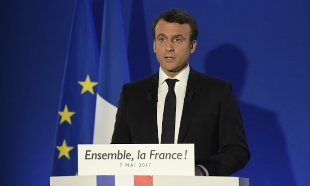 Macron podziękował Francuzom za zwycięstwo