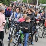 Motocykliści w kościele w Zgórsku