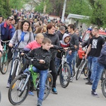 Motocykliści w kościele w Zgórsku