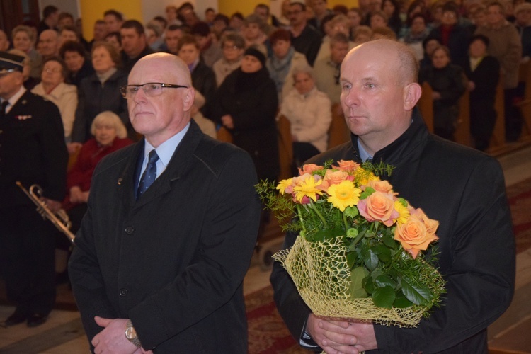 Powitanie ikony MB Częstochowskiej w Ostrowach