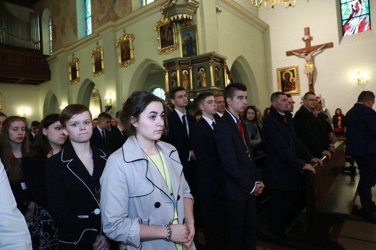 Bierzmowanie w Pleśnej