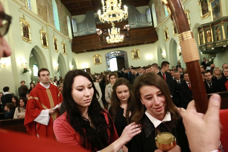 Bierzmowanie w Pleśnej