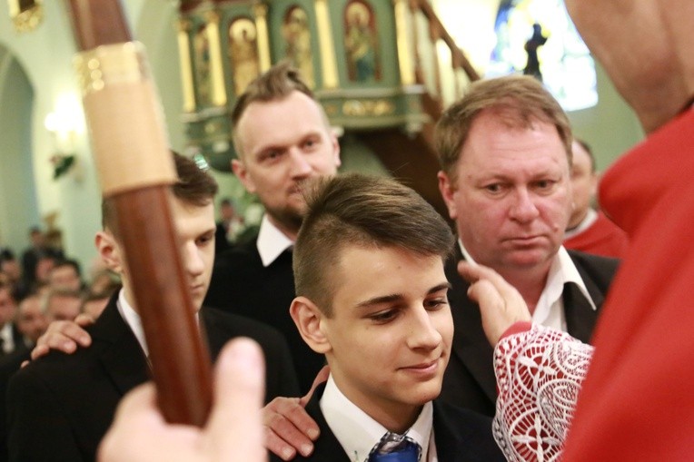 Bierzmowanie w Pleśnej