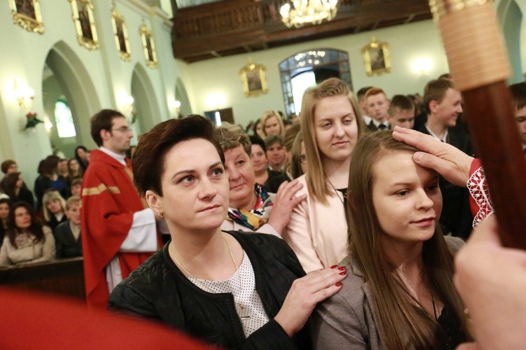 Bierzmowanie w Pleśnej