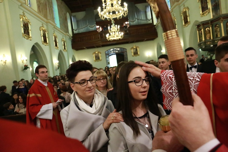 Bierzmowanie w Pleśnej