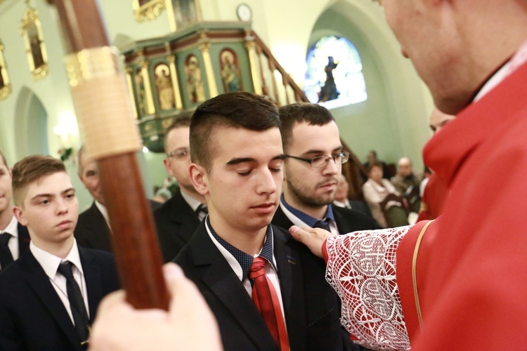 Bierzmowanie w Pleśnej