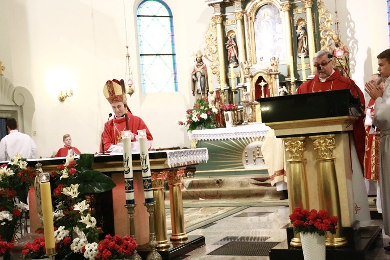 Bierzmowanie w Pleśnej