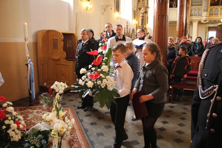 Powitanie ikony MB Częstochowskiej w Dąbrowicach