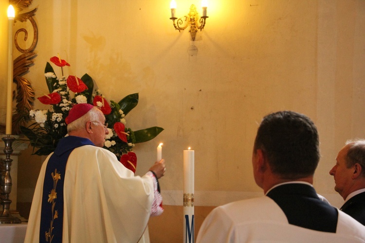 Powitanie ikony MB Częstochowskiej w Dąbrowicach