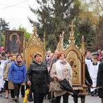 Powitanie ikony MB Częstochowskiej w Dąbrowicach