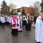 Powitanie ikony MB Częstochowskiej w Dąbrowicach