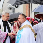 Powitanie ikony MB Częstochowskiej w Dąbrowicach