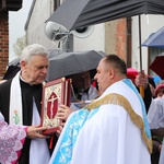 Powitanie ikony MB Częstochowskiej w Dąbrowicach