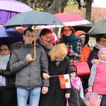 Powitanie ikony MB Częstochowskiej w Dąbrowicach