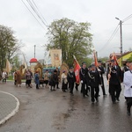 Powitanie ikony MB Częstochowskiej w Dąbrowicach