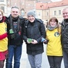▲	Tradycyjnie przed zawodami odbył się happening w centrum Lublina.