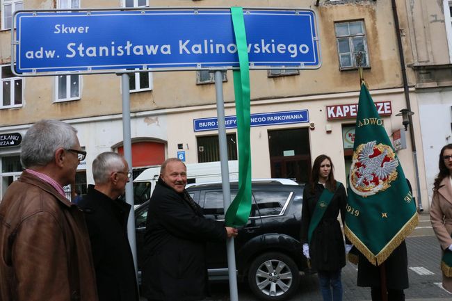 Skwer adwokata Stanisława Kalinowskiego