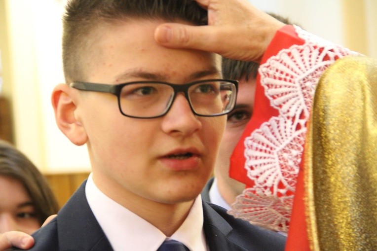 Bierzmowanie w Mościcach