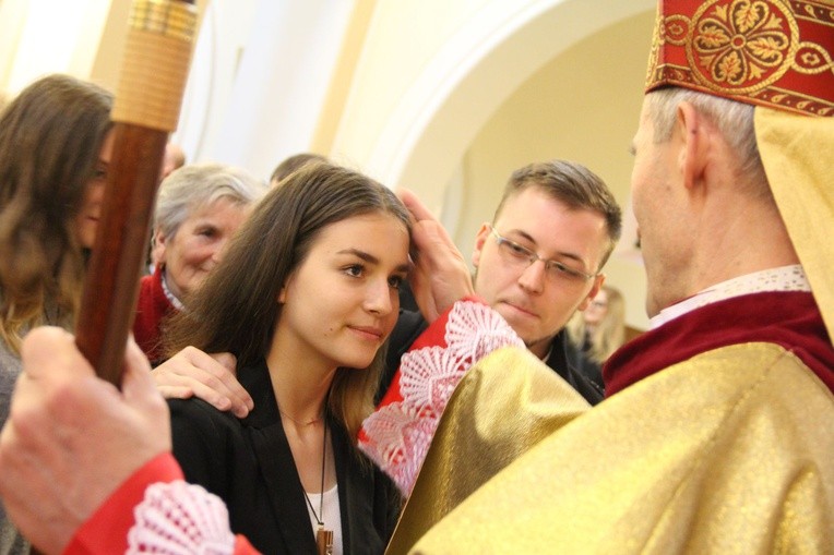Bierzmowanie w Mościcach