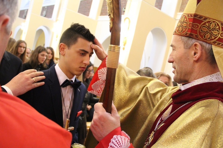 Bierzmowanie w Mościcach