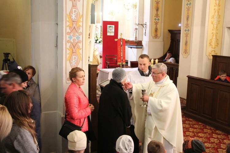 Powitanie ikony MB Częstochowskiej w Dzierzbicach