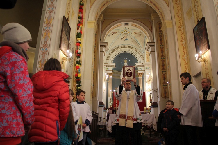 Powitanie ikony MB Częstochowskiej w Dzierzbicach