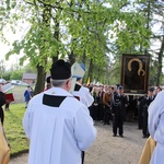 Powitanie ikony MB Częstochowskiej w Dzierzbicach