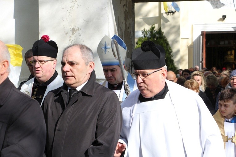 Powitanie ikony MB Częstochowskiej w Dzierzbicach