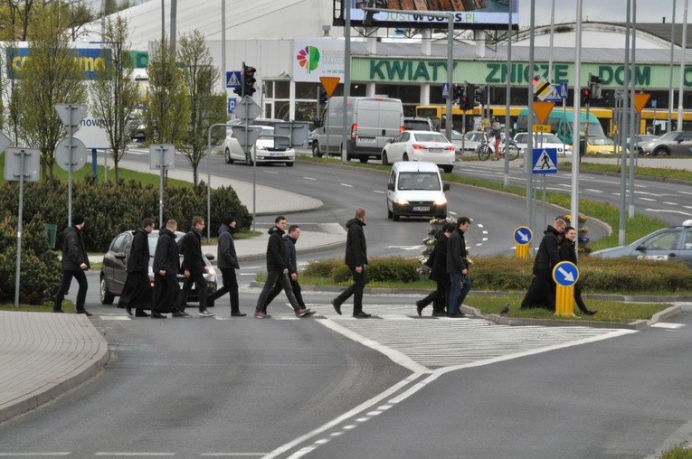 Pielgrzymka WSD na Górę Chełmską