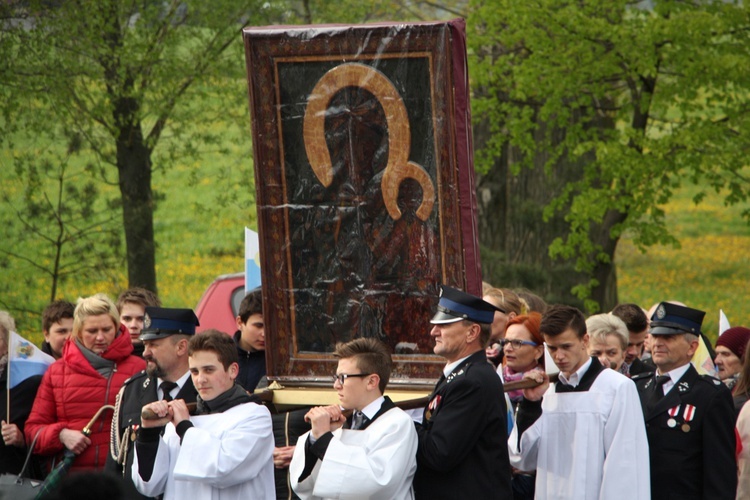 Powitanie ikony MB Częstochowskiej w Rdutowie