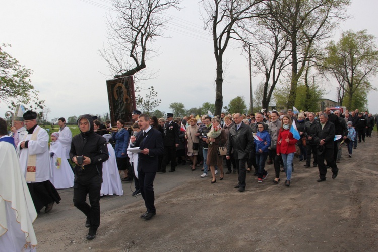 Powitanie ikony MB Częstochowskiej w Rdutowie