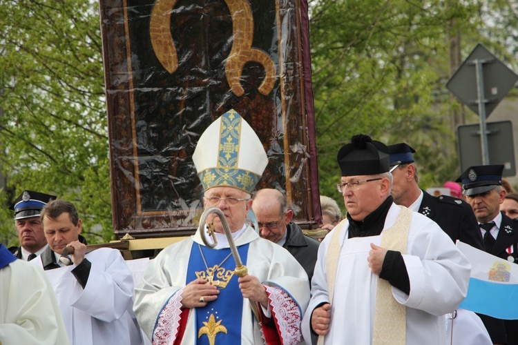 Powitanie ikony MB Częstochowskiej w Rdutowie