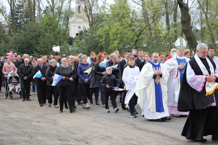 Powitanie ikony MB Częstochowskiej w Rdutowie