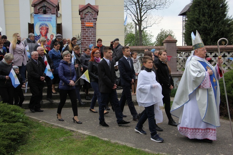 Powitanie ikony MB Częstochowskiej w Rdutowie