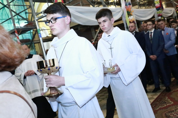 Bierzmowanie w Limanowej, cz. II