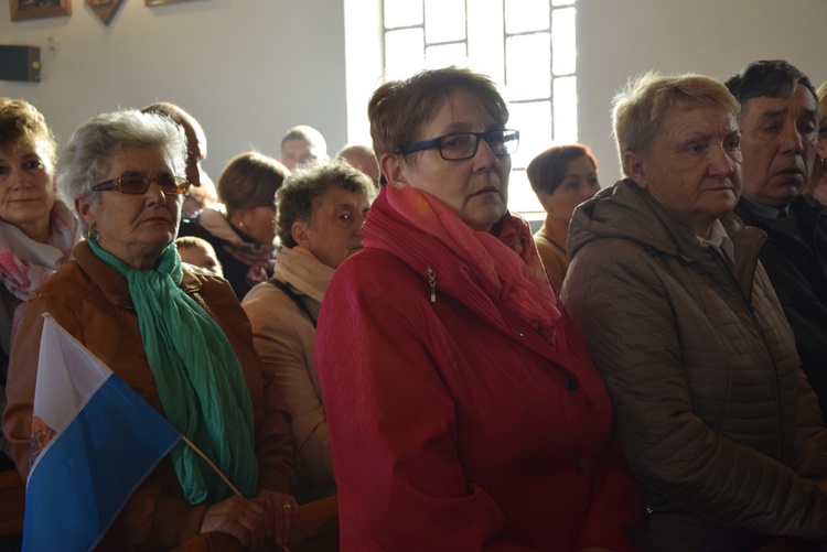 Powitanie ikony MB Częstochowskiej w parafii Sobótka