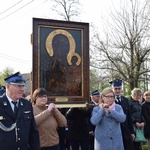 Powitanie ikony MB Częstochowskiej w parafii Sobótka