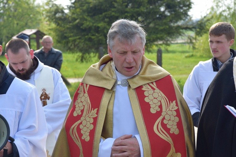 Powitanie ikony MB Częstochowskiej w parafii Sobótka