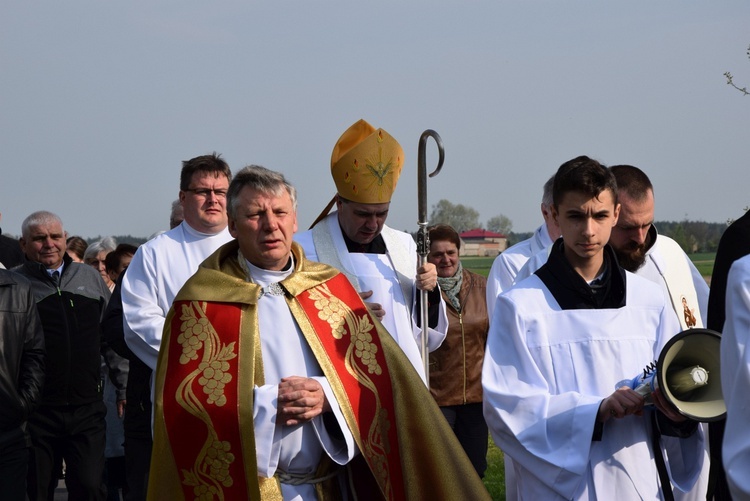 Powitanie ikony MB Częstochowskiej w parafii Sobótka