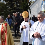 Powitanie ikony MB Częstochowskiej w parafii Sobótka