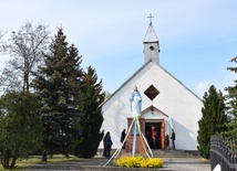 Powitanie ikony MB Częstochowskiej w parafii Sobótka