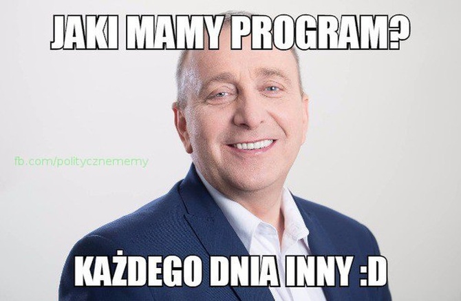 Zobacz memy po rewolucji programowej Grzegorza Schetyny